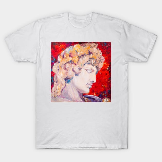 Dionysus. God of Winemaking T-Shirt by NataliaShchip